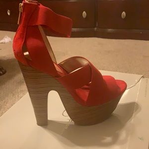 Jessica Simpson bandage sandals